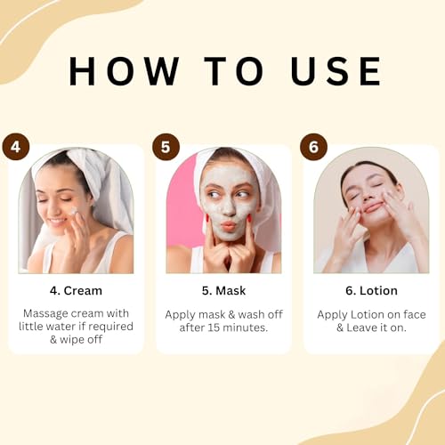 Image of Aroma treasures one time use Dry Fruit Facial Kit for all skin type