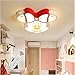 Produktbild LLDS Cartoon Deckenleuchte Kinderzimmerlampe LED Baby Lampe Eisen Lampeschirm Deckenlampe Für Mädchen Junge Zimmer Schlafzimmerlampe Fernbedienung Dimmlüster Kronleuchter