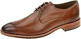  Gordon & Bros Herrenschuhe Mirco S500602 Klassischer rahmengenähter Schnürhalbschuh mit Derbyschnürung für Anzug, Business und Freizeit Cognac, EU 44