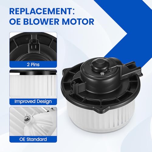 Image of HVAC Blower Motor 700054 Compatible with Toyota Camry Sienna Solara, Compatible with Lexus RX330 2004-2006, PM9199, 87103-06031, 87103-08051, 87103-06041, SK700054 A /C Blower Motor Assembly