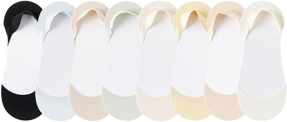 Invisible Socks Paired with High Heels Ship Will Not Leave Any Marks or Absorb Sweat