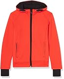 Puños en contraste RED WAGON Chaqueta Deportiva para Niñas, Naranja (Red Tomato), 4 años