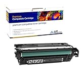 AIM Compatible Replacement for HP Color Laserjet Enterprise CP-4025/4520/4525 Black GSA Toner...