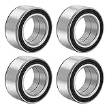 KIPA Wheel Bearing kit for Polaris Ranger 900 1000 Base Crew XP Diesel 2011-2019 Front & Rear, Replace OE Number 3514635, 3514699, 3514822, Accurate, Durable and Stability