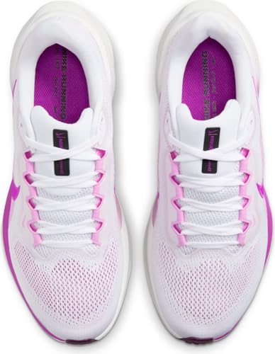 Nike Pegasus 41 Women's Road Running Shoes (FD2723-103, White/Black/Beyond Pink/Hyper Violet) Size 9.5