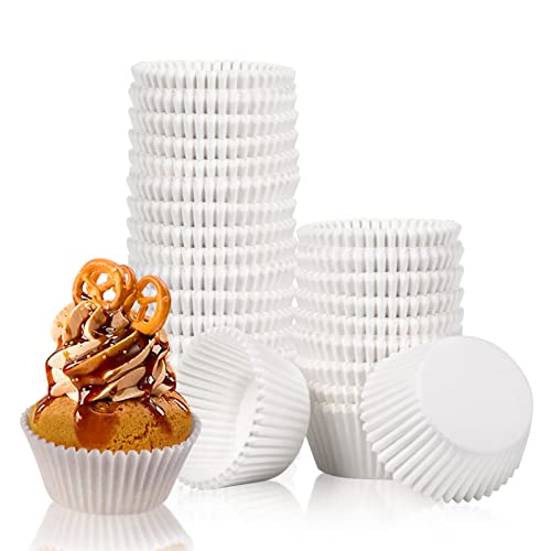 HIBISAWS caissettes cupcake 500moule cupcake caissettes muffins caissette papier moule à muffin papier cuisson standard 6,8cm 3,2cm