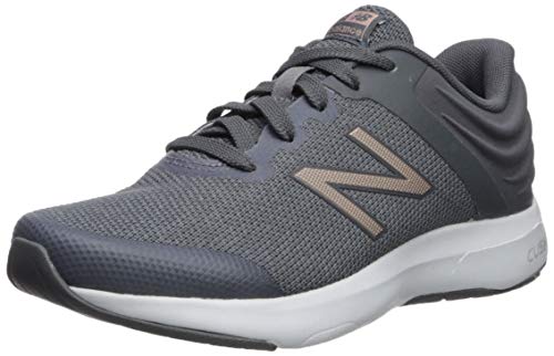 New Balance Women's Ralaxa V1 Walking Shoe, Lead/Champagne Metallic/Gunmetal, 10 M US