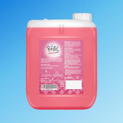 Image of Amazon Brand - Presto! Spring Bloom Fabric Conditioner Liquid | 5 Litre Jar | Refreshing, Pleasant Fragrance | Color Safe | Soft And Gentle On Clothes | Bleach-Free And Phosphate-Free