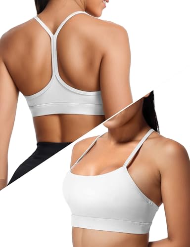 Image of Buauty Sports Bra for Women, Y Back Light Support Workout Bra with Removable Pads for Yoga Pilates Gym