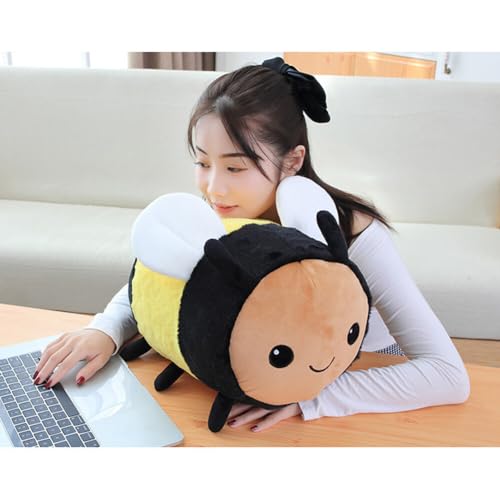 Stofftier Biene Plüschtier, Biene Kuscheltier, Plüschtier Biene Stofftier Puppe, Plüsch Biene Spielzeug Gefüllte Tiere Spielzeug Kinder Mädchen Jungen Geschenke für Geburtstag,Weihnachten,20CM