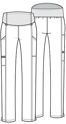 Cherokee WW155 Women Scrubs Pant Workwear Revolution Maternity Straight Leg Ww155 thumb #5