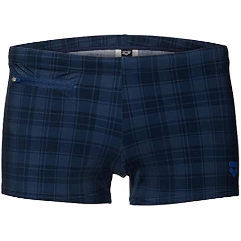 ARENA Minishort Checks Men's Swim Briefs Cover