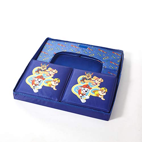 Idea Nuova Paw Patrol 3 Piece Collapsible Set With Storage Table And 2 Ottomans, Blue #TOP1