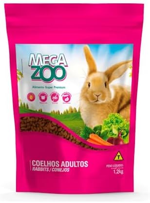 megazoo Ração Megazoo Extrusada Coelhos Ornamentais 5Kg
