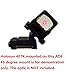 ADE Advanced Optics 45 Degree Angled Offset Universal Red Dot Sight Mount – Compatible with Trijicon RMR, Holosun 407C/507C/508T/507K/ESP Carry, Swampfox Sentinel Reflex Optics – Picatinny Attachment
