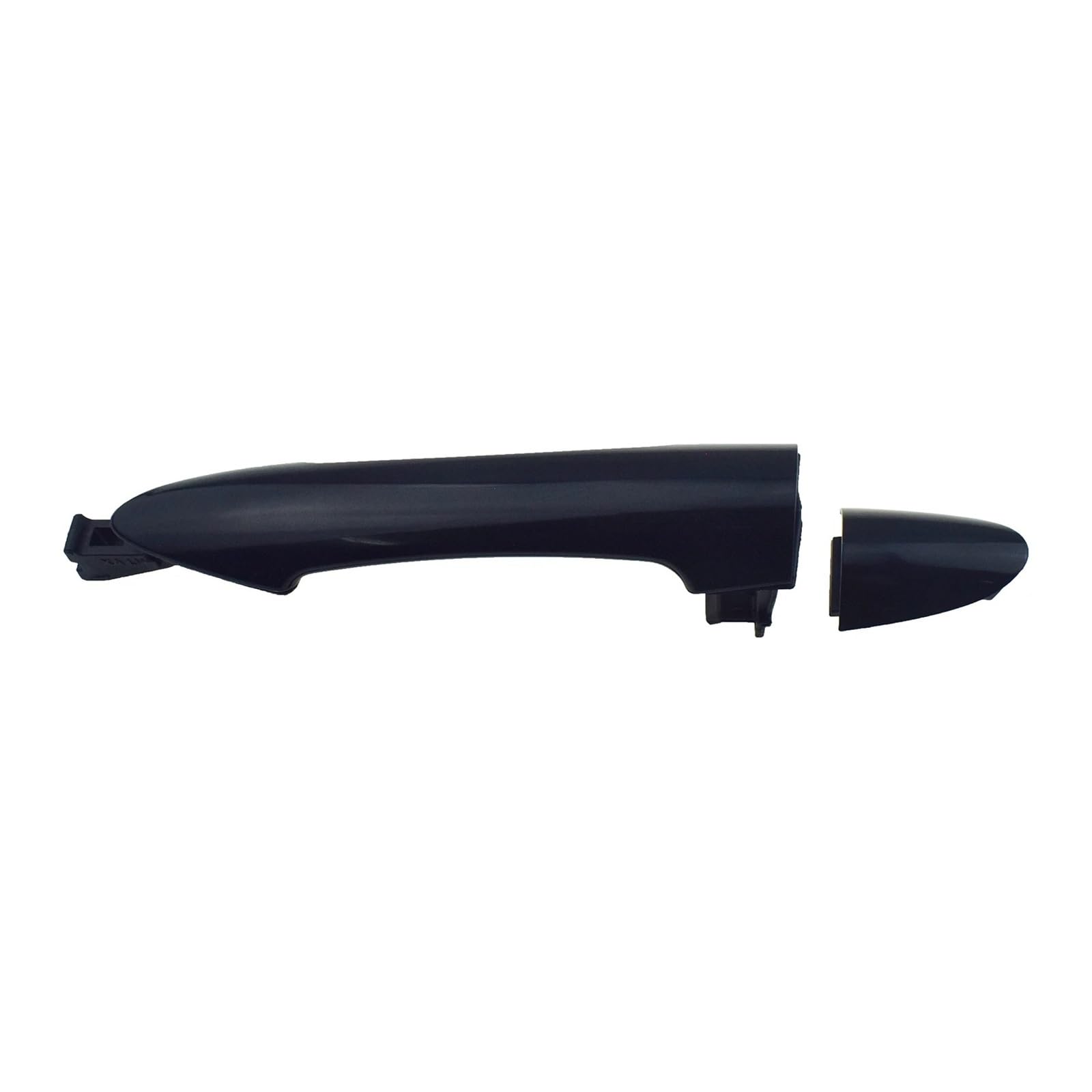 Punxdda Rear Left Car Exterior Door Handle For Kia For Picanto 2011-2016 82651-1Y000 82661-1Y000 83651-1Y000 83661-1Y00 Black Exterior Door Handle With Cap(Rear Left)