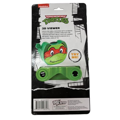 Well Played Teenage Mutant Ninja Turtles 3D Viewer – Interactive Toy for Kids Fun & Entertaining Viewfinder for Teenage Mutant Ninja Turtles Fans - Ages 6 by Well Played - Used condition - Image 6