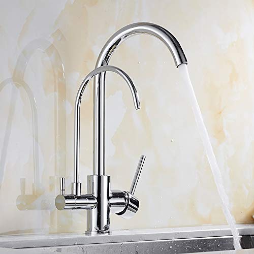 Mitigeur 3 voies en laiton de haute qualité robinet de cuisine moderne design