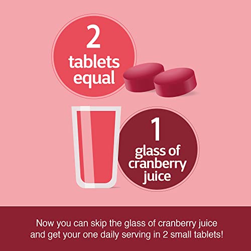 21St Century Cranberry Plus Probiotic Tablets, 60 Count #TOP2