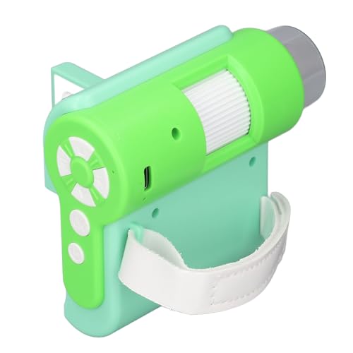 Microscope éducatif enfant 1000X vert, le cadeau d'anniversaire idéal - 2