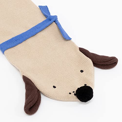 Meri Meri Knitted Puppy Scarf (Pack of 1)2