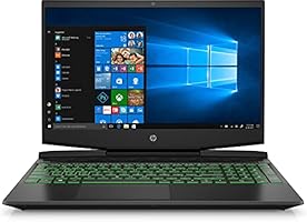HP Pavilion Gaming 15-dk2055ng (15,6 Zoll / FHD 144Hz) Gaming Laptop (Intel Core i5-11300H, 16GB DDR4, 512GB SSD, NVIDIA GeForce RTX 3050 4GB, Windows 11, QWERTZ) schwarz / grün