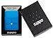 Zippo Simple Design Armor High Polish Blue Pocket Lighter