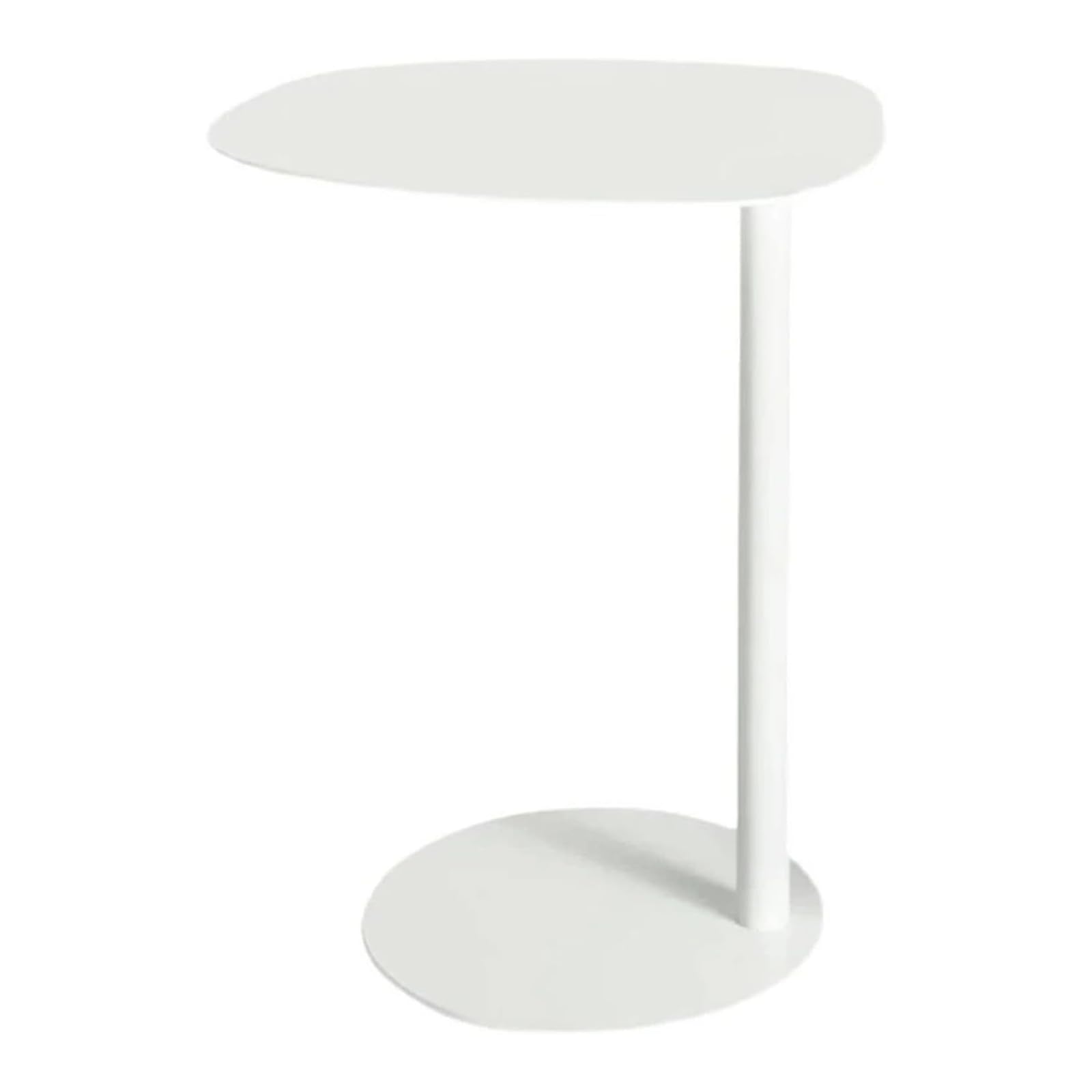 Metal End Table Creative C Shape Side Table Simple Bedside Table Sofa Bedroom Office Coffee Table Outdoor Indoor Center Table