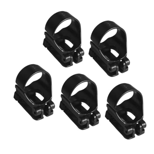 NULYLU Breathing Tube Buckle 5pcs Diving Mask Keeper Hose Holder Mask Strap Holder Durable Flexible for