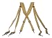 World War Supply U.S. WW2 Style M1936 Suspenders Lt. OD marked JT&L 1943