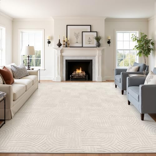Pauwer Area Rug 8x10 for Living Room Machine Washable Rug for Bed...