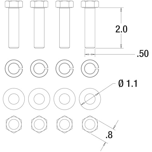 image for Buyers Products Company Buyers Products 8520 Replacement Pintle Hook/C