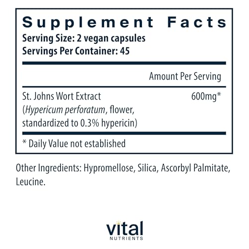 Vital Nutrients St. John's Wort