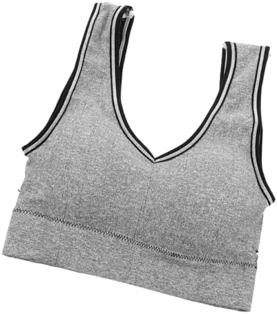 Breathable Womens Sports Nylon Shockproof Fitness Tank Top for Yoga Running Tennis Supportive and Comfortable Sportswear