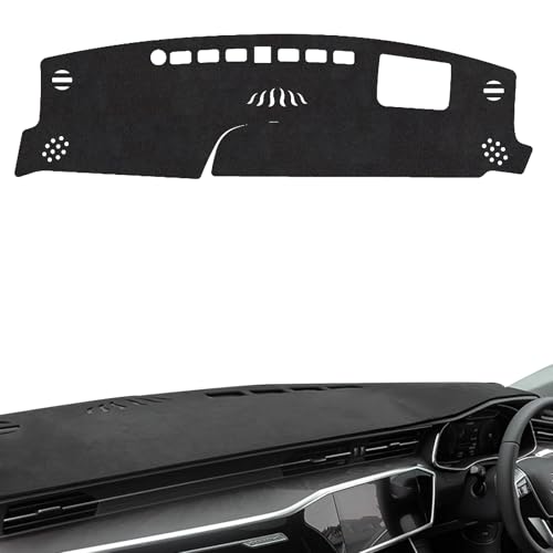 スエード ダッシュボードマット トヨタ クラウンクロスオーバー TZSH35 AZSH35 トヨタ クラウンスポーツ 35系 (2022年7月〜) ダッシュボードカバー 日焼け防止 車種専用設計 滑り止め付き サンシェード 夏 車内温度軽減 劣化防止 (W