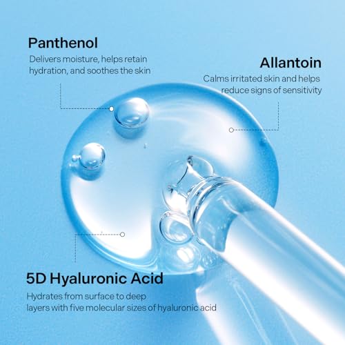 Torriden DIVE IN Hyaluronic Acid Serum for Deep Hydration | Korean K-Beauty Glass Skin Plump Glow | Lightweight Fast-Absorbing Face Serum 50ml (1.69 fl.oz.)