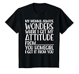 Funny Attitude T-Shirt Got It from My Momma Toddler Kids Tee T-Shirt