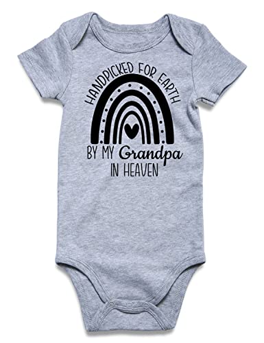 Image of UNICOMIDEA Baby Boys Girls Romper Letter Printed Newborn Outfit Short Sleeve Bodysuits 0-12 Months
