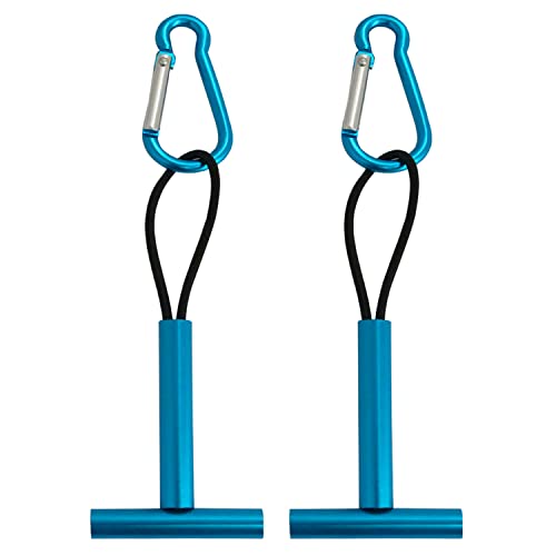 Yyangz Fly Fishing Tippet Spool Holder 2Pcs Fishing Sh1 Fly Fishing Tippet Spool Holder,Aluminium Alloy Tippet T Spool Holder Bar #TOP13