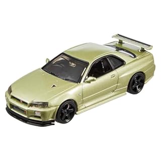 Hot Wheels Premium Nissan Skyline GT-R, 1:43rd Scale Vehicle, Officially Licensed Replicas for Adult Collectors, Real Riders Tires, Metal/Metal Body & Chassis, HMD47