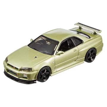 Hot Wheels Premium Nissan Skyline GT-R, 1:43rd Scale Vehicle, Officially Licensed Replicas for Adult Collectors, Real Riders Tires, Metal/Metal Body & Chassis, HMD47