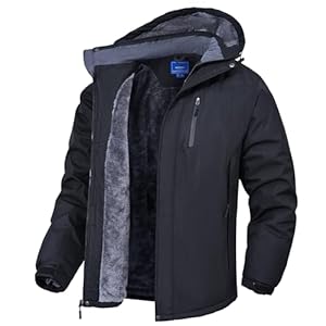 Rapoo Males’s Winter Ski Snow Jacket Mountai...