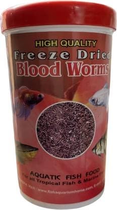 PETBUDDIES World Freeze Dried Blood Worms Fish Food for Bettas, Tetras, Arowana, Flowerhorn, Oscar Fish of All Life Stages (30 GM) (B0CLGNZL3B) Amazon Price History, Amazon Price Tracker