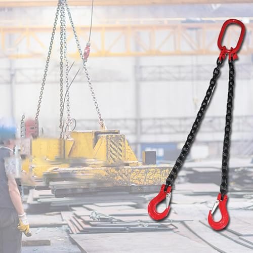 Chaîne de levage de marchandises double brin contre les risques de rupture