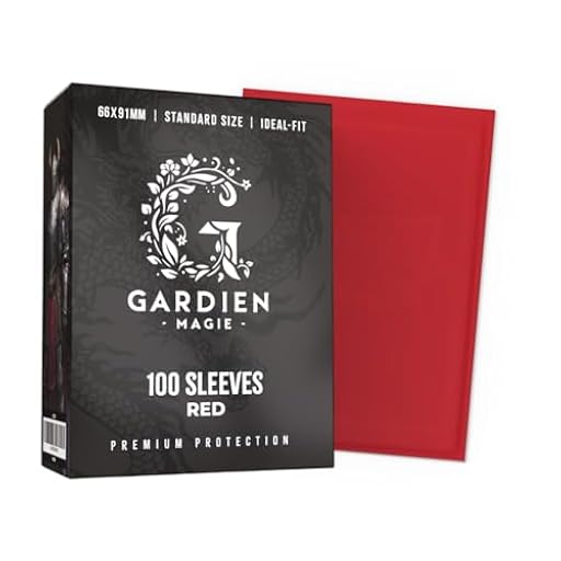 GARDIEN MAGIE - Fundas Cartas Premium | Fundas para Cartas Mágicas de 66x91 mm Color Rojo, Opaco | Para Pokémon, MTG | Fútbol | Ya disponible en tu tienda friki favorita! En mundofriki.es! GARDIEN MAGIE - Fundas Cartas Premium | Fundas para Cartas Mágicas de 66x91 mm Color Rojo, Opaco | Para Pokémon, MTG | Fútbol | Ya disponible en tu tienda friki favorita! En mundofriki.es!