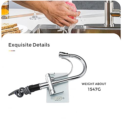 Mitigeur eau potable chaude et froide avec bec extractible 2P - 8