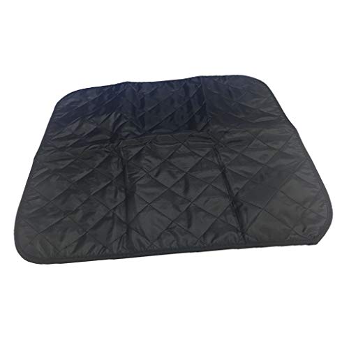 Blesiya Fauteuilbeschermer Bankbeschermer Fauteuilbeschermer Bankhoes Armleuningen voor 1-zits Bank - Zwart - Afbeelding 7
