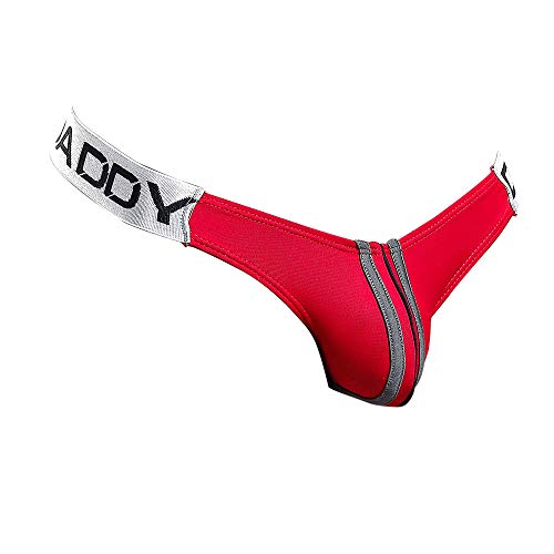 Mens Micro Thong Sexy Elastic Waistband Hot V-Shaped Pouch Enhancing Underwear