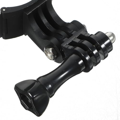 Soporte de barbilla POPETPOP para casco de moto y cámaras deportivas 3
