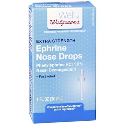 Walgreens Ephrine Nose Drops 1 fl oz pack of 2 by Walgreens